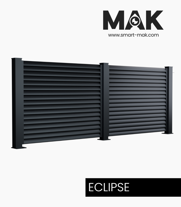 Aluminium Sichtschutzzaun ECLIPSE